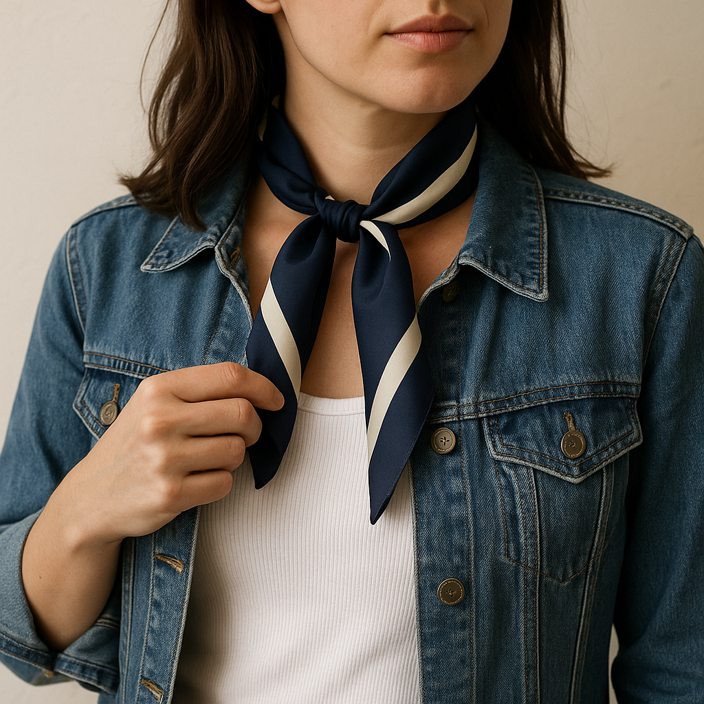 A Scarf as the “Third Piece” (Without Looking Like You Tried)
