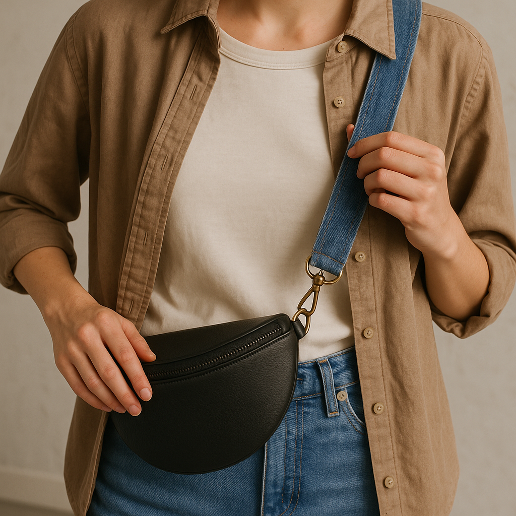 Denim to a wearable belt bag strap (and why I prefer it)