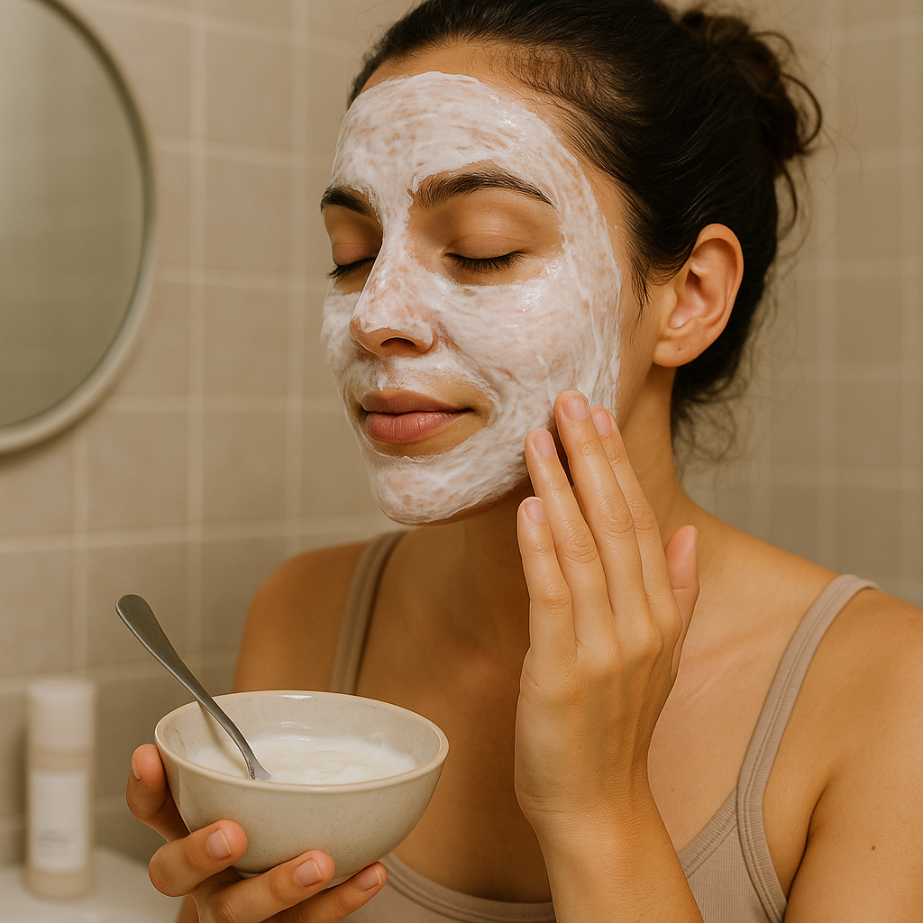 Yogurt and honey, but only if you use them like a quick rinse-off