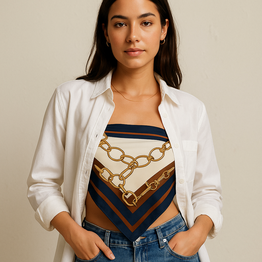 Silk scarf, but make it 2026