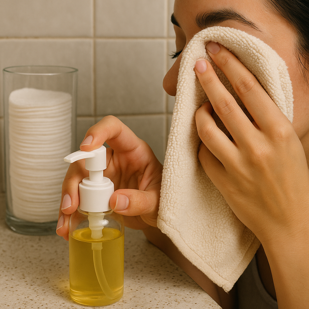 The refillable oil-cleanse that ends my cotton-pad guilt