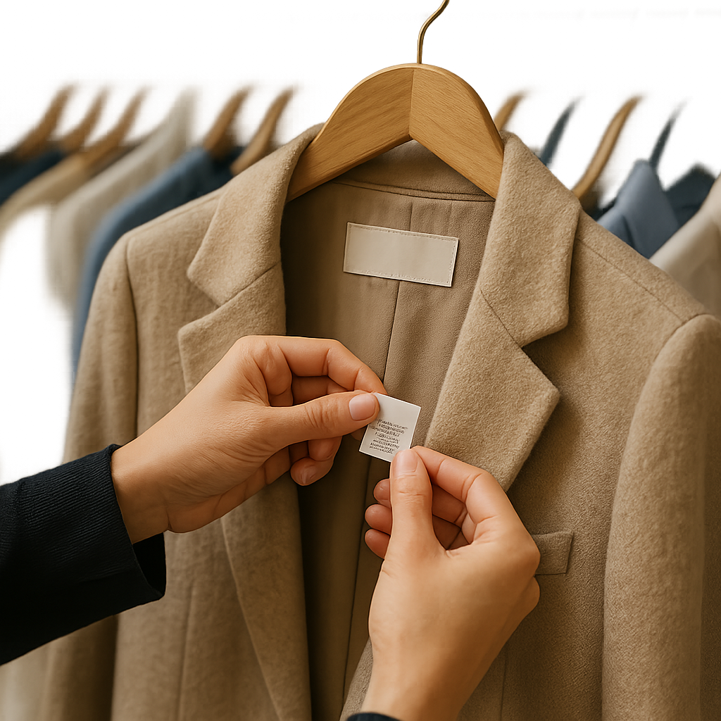 Where I look for cut labels and "orphan" luxury pieces