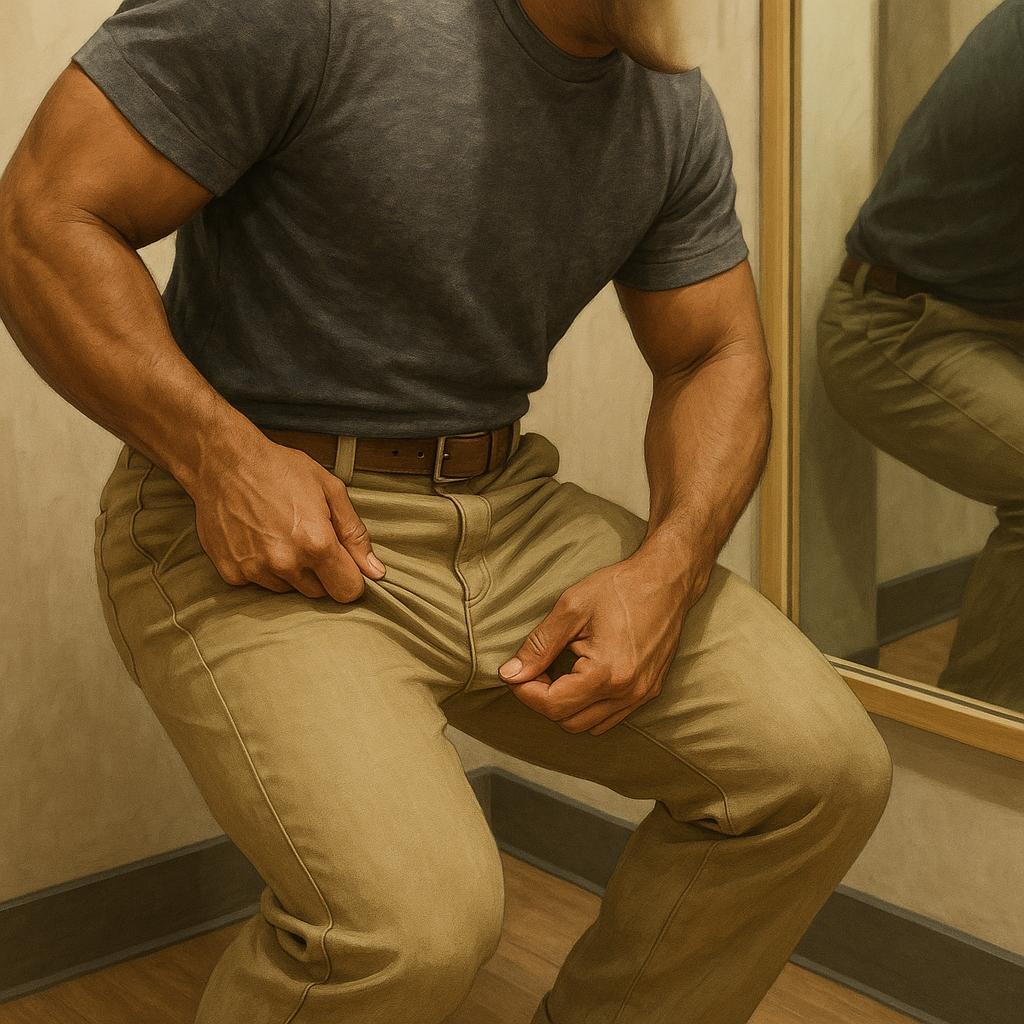 Check the front rise before you blame your thighs