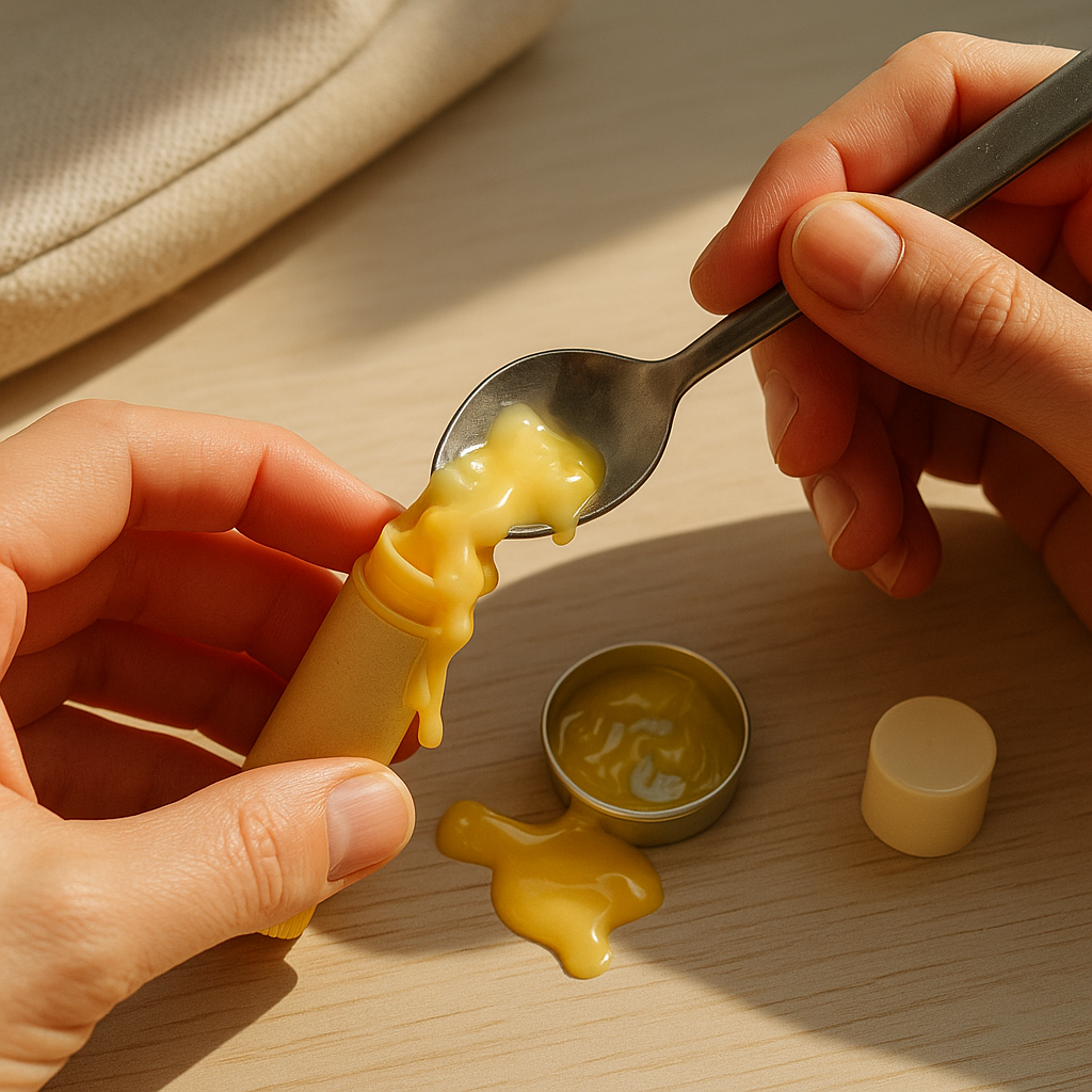 How I do refillable lip and balm without a melty mess