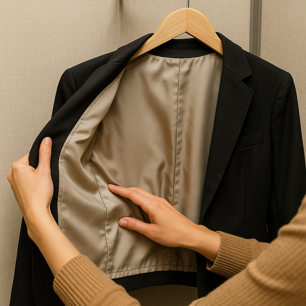 Lining, hems, and seam allowances: the inside story