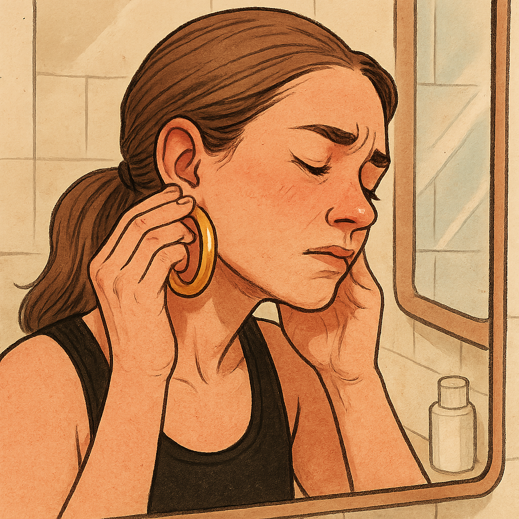 Big earrings that don't feel like punishment