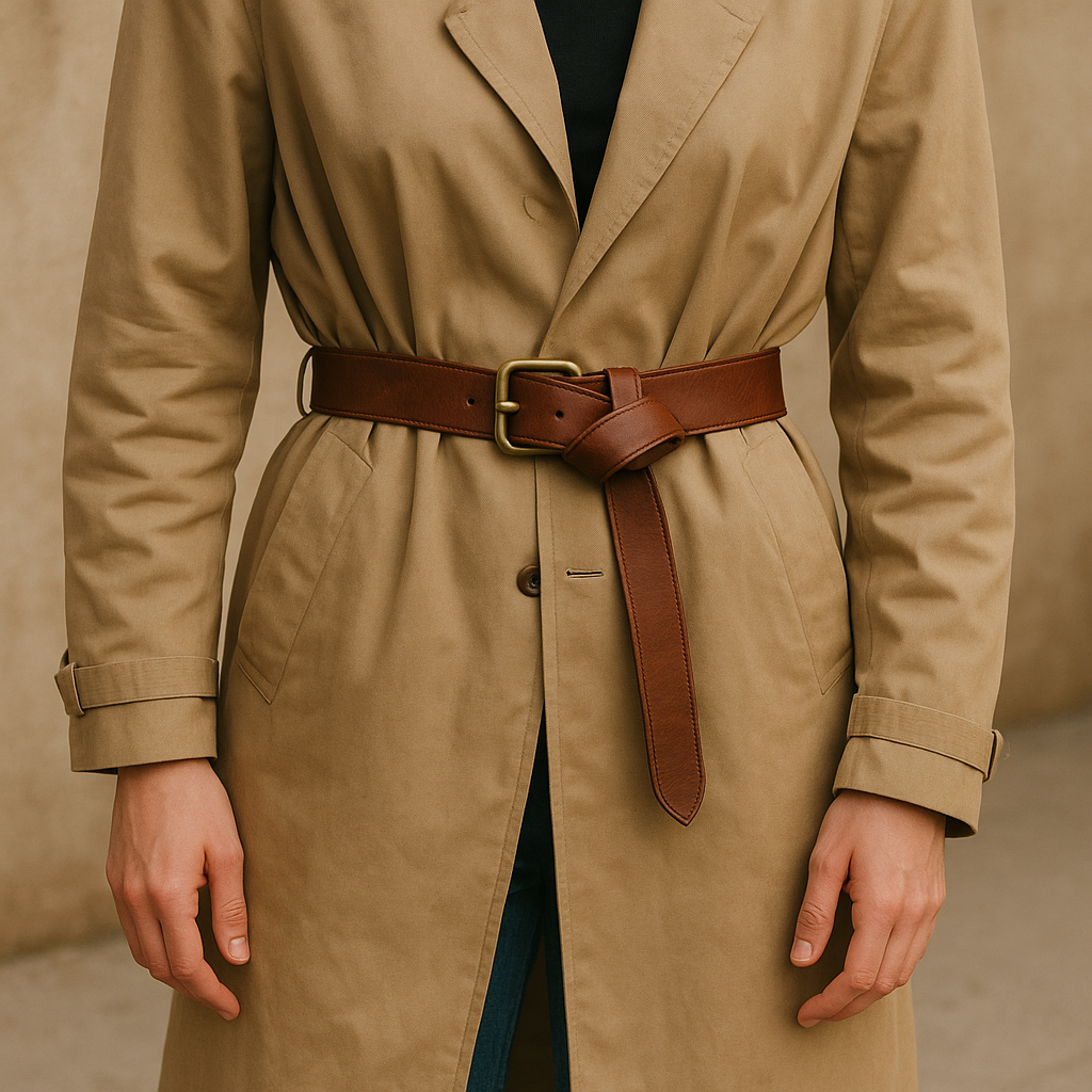 The trench belt swap that makes everything feel intentional